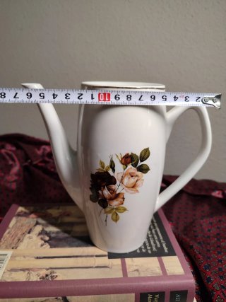 Juego de Café Porcelana Vintage Flores