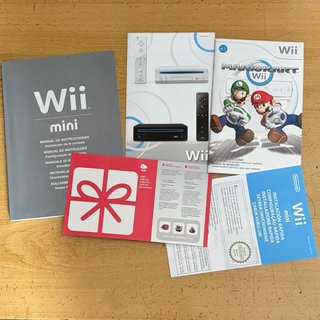 Manuali originali Nintendo Wii Mini