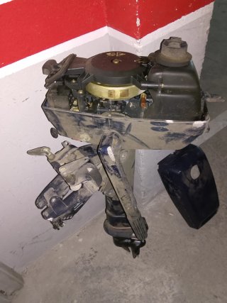 Motor fueraborda Johnson/Evinrude 4 CV