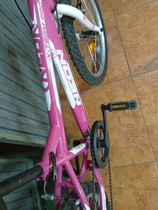 Bicicleta infantil NEON rosa