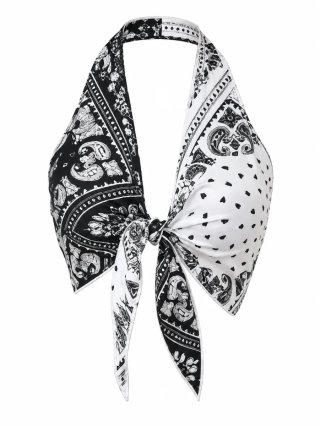 Top tipo pañuelo bandana