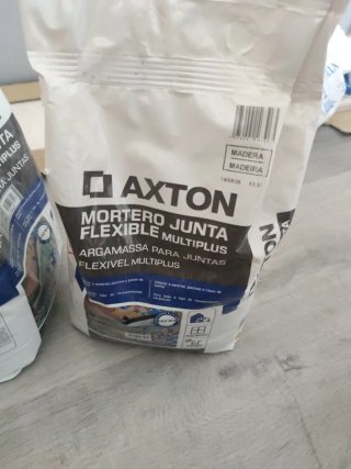 Axton Mortero Junta Flexible Gris Macael