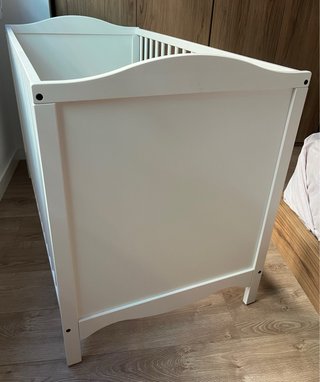 Cuna Ikea SMÅGÖRA Blanca 60x120 cm