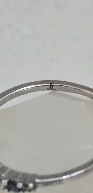 Anillo Plata 925 Ley Circonitas Moradas