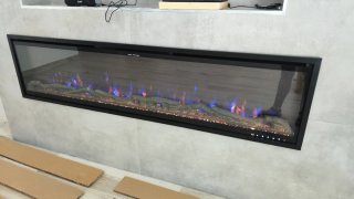 Chimenea Eléctrica Empotrable Slim 183cm