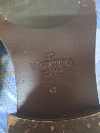 Zapatos Valentino Dorados