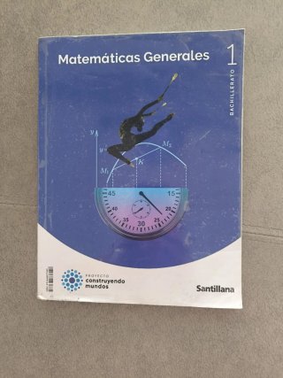Matemáticas generales 1 Bachillerato