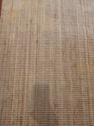 Alfombra de Yute Beige y Marrón