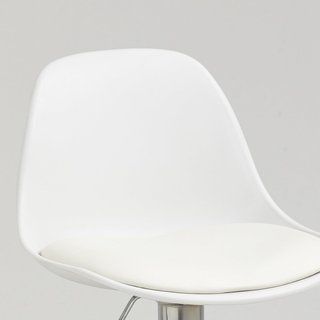 Conjunto de 2 Taburetes de Bar con Altura Ajustable, Taburetes Altos de Cocina en PU con Respaldo, Reposapiés, Asiento Suave, Estructura de Acero, Sillas de Bar Altas Giratorias a 360°, para Penín...