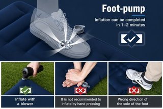 Colchoneta autohinchable para camping #1#