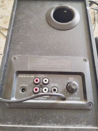 Altavoces Creative 5.1 Negro