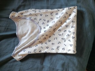Conjunto Pijama Flores Azul y Blanco