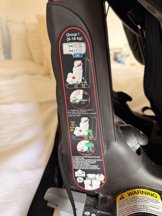 Silla de coche BeCool negra