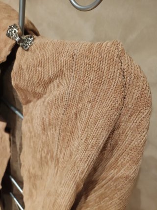 Capa medieval beige/marrón talla única