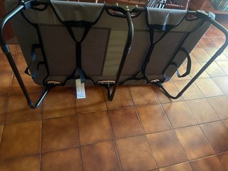 Cama perro tumbona plegable Zoofari