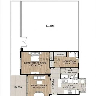 Ático en venta en Les Marines/Las Marinas en Dénia