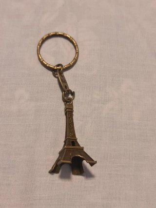 Llavero Torre Eiffel París Bronce