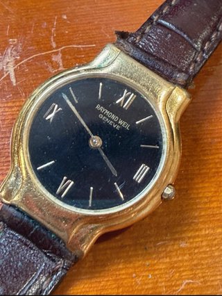 Relógio Raymond Weil Dourado Preto