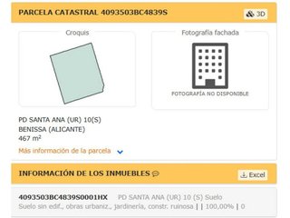 Solar en venta en Benissa pueblo en Benissa