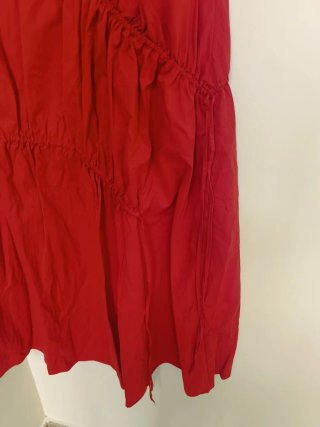 Vestido Zara paneles con lazadas talla L