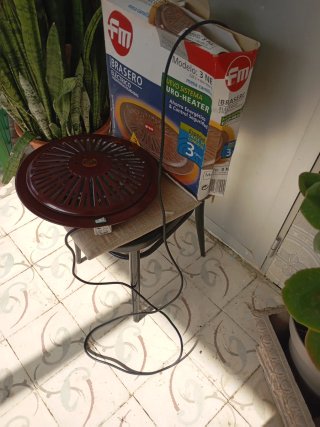 Brasero Eléctrico FM Mesa Camilla