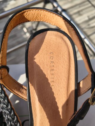 Sandalias Torrefiel Negras Talla 38