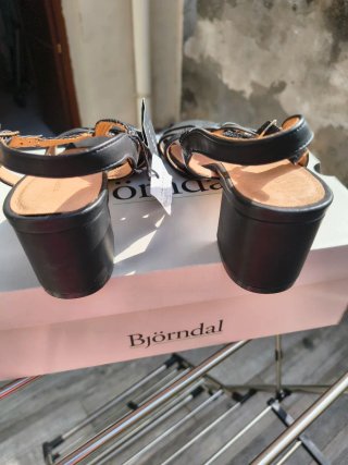 Sandalias Torrefiel Negras Talla 38
