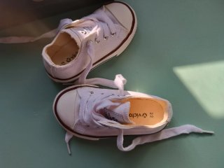 Zapatillas Victoria Blancas Niña/o Talla 22