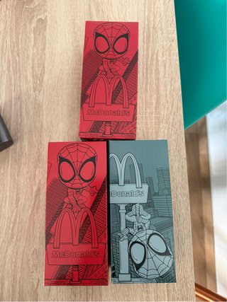 Figuras Spiderman McDonald's