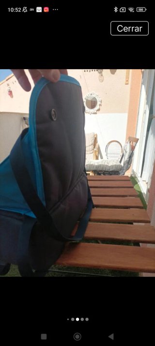 Trona de viaje portátil para bebé
