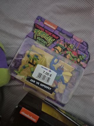 Pack Tortugas Ninja: Peluche y Figuras