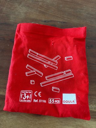 Juego de piezas de madera Goula