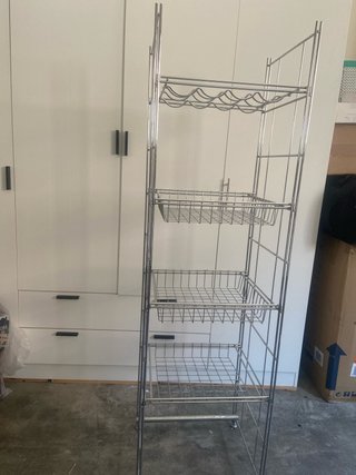 Estantería de acero inoxidable multiusos