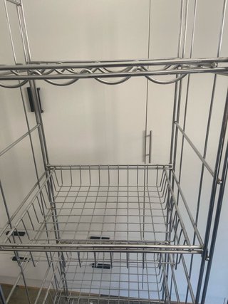 Estantería de acero inoxidable multiusos