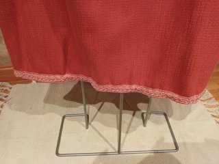 Vestido Medieval Rojo Talla Única