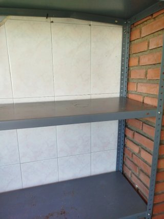 Estantería Metálica Gris 5 Niveles