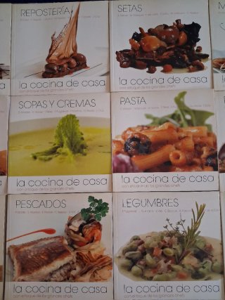 Pack 21 libros de cocina