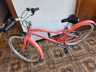Bicicleta Infantil Riverside color coral talla 24