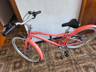 Bicicleta Infantil Riverside color coral talla 24