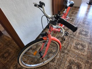 Bicicleta Infantil Riverside color coral talla 24