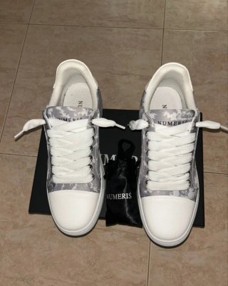 Zapatillas NUMERIS Hombre Gris/Blanco