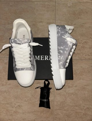 Zapatillas NUMERIS Hombre Gris/Blanco