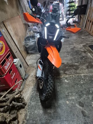 KTM 390 Adventure Naranja/Blanco