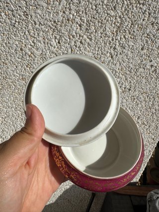 Caja joyero de porcelana Limoges France