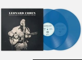 Vinilo Leonard Cohen, Hallelujah & Songs. Azul