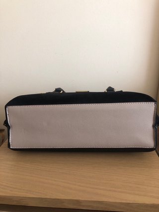 Bolso River Island Negro y Beige