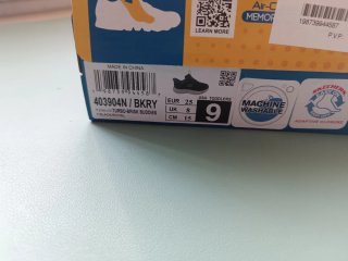 Skechers Slip-ins T-25 Niños Negro/Azul