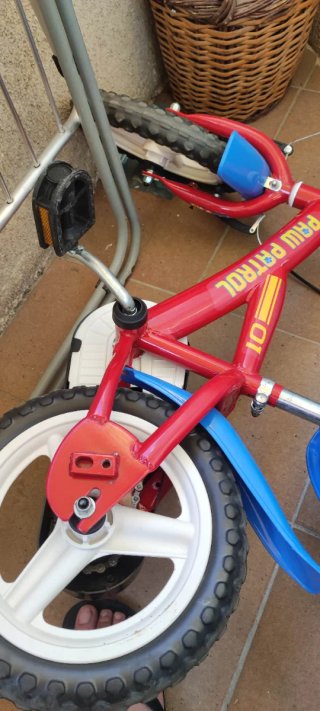 Bicicleta Paw Patrol 12 niño
