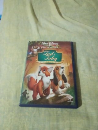 DVD Tod y Toby Los Clásicos Disney