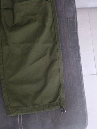 Pantaloni Cargo Paracadute Verde Militare